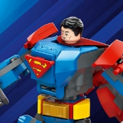 Imagine LEGO SUPER HEROES ROBOTUL LUI SUPERMAN VS LEX LUTHOR 76302
