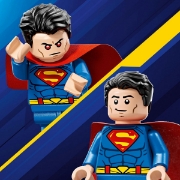 Imagine LEGO SUPER HEROES ROBOTUL LUI SUPERMAN VS LEX LUTHOR 76302