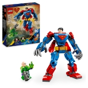 Imagine LEGO SUPER HEROES ROBOTUL LUI SUPERMAN VS LEX LUTHOR 76302