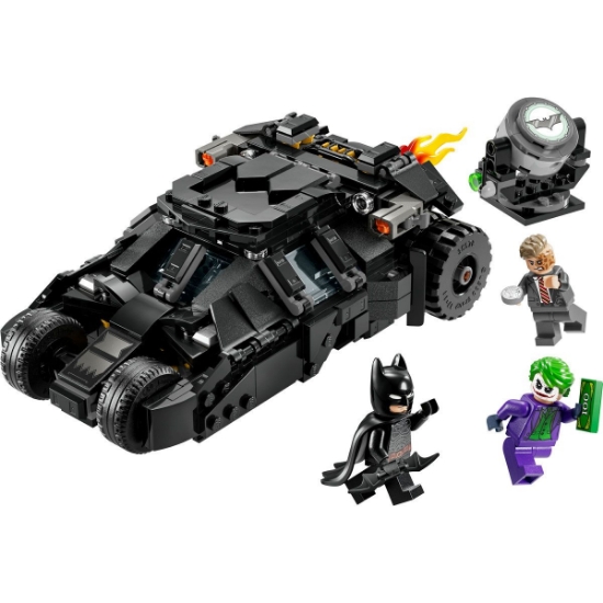 Imagine Lego Super Heroes Batman Tumbler vs. Two-Face și Joker 76303