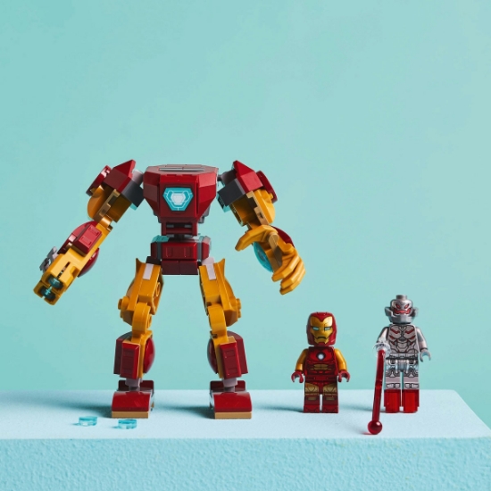 Imagine Lego Super Heroes Robotul Iron Man vs. Ultron 76307