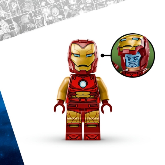 Imagine Lego Super Heroes Robotul Iron Man vs. Ultron 76307