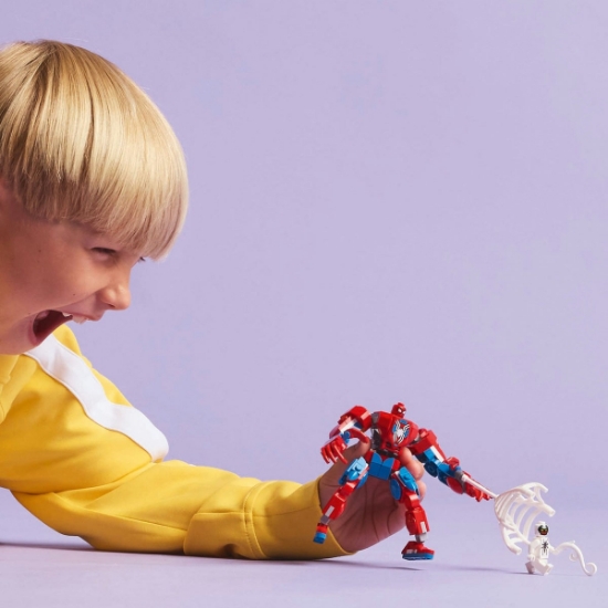 Imagine Lego Super Heroes Robotul Omul Păianjen vs. Anti-Venom 76308