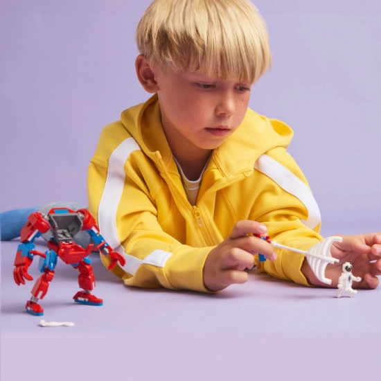 Imagine Lego Super Heroes Robotul Omul Păianjen vs. Anti-Venom 76308