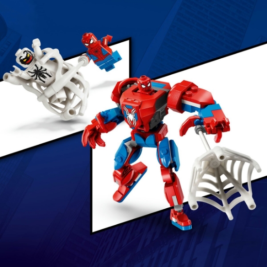 Imagine Lego Super Heroes Robotul Omul Păianjen vs. Anti-Venom 76308