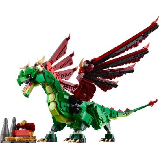 Imagine Lego Creator Dragon Medieval 31161