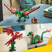 Imagine Lego Creator Dragon Medieval 31161