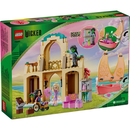 Imagine LEGO Wicked Glinda, Elphaba și Nessarose la Universitatea Shiz 75681