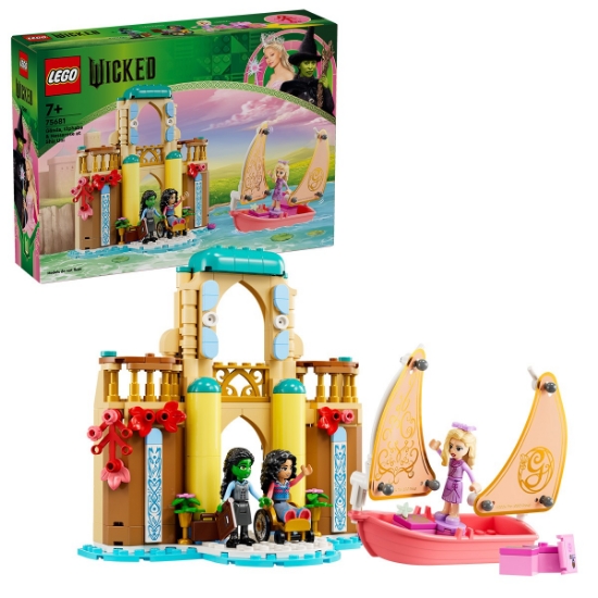 Imagine LEGO Wicked Glinda, Elphaba și Nessarose la Universitatea Shiz 75681