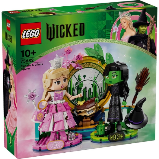 Imagine LEGO WICKED FIGURINELE ELPHABA SI GLINDA 75682