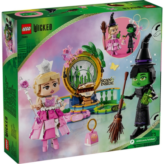 Imagine LEGO Wicked Figurinele Elphaba și Glinda 75682