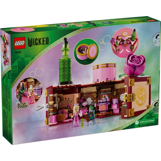 Imagine LEGO Wicked Camera de cămin a Glindei și a Elphabei 75683