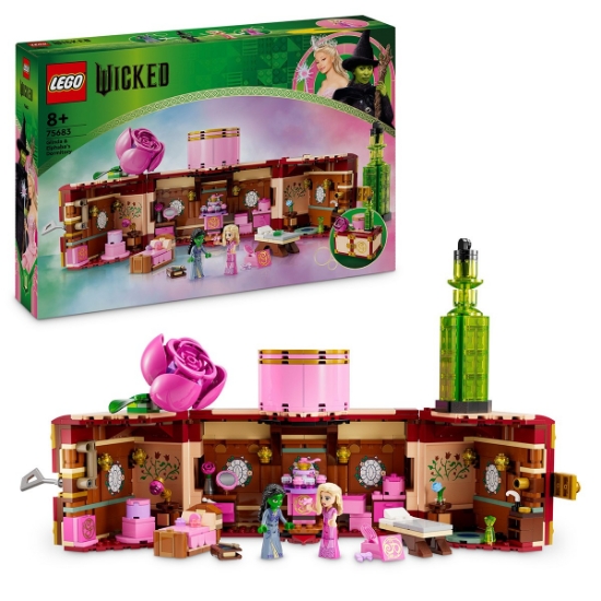 Imagine LEGO Wicked Camera de cămin a Glindei și a Elphabei 75683