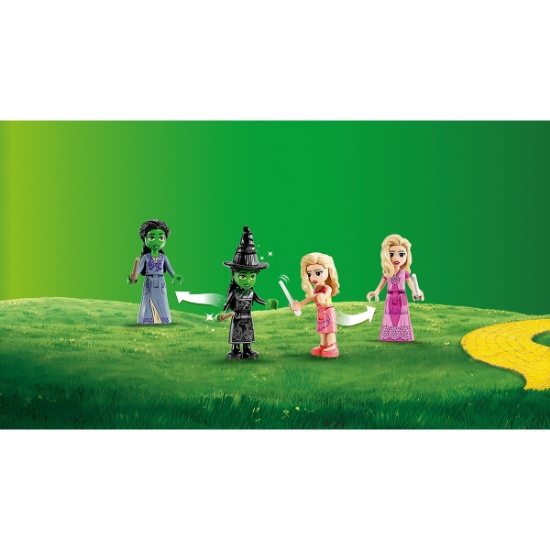 Imagine LEGO Wicked Camera de cămin a Glindei și a Elphabei 75683
