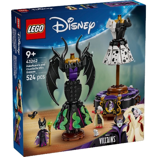 Imagine LEGO DISNEY ROCHIILE LUI MALEFICENT SI CRUELLA DE VIL 43262