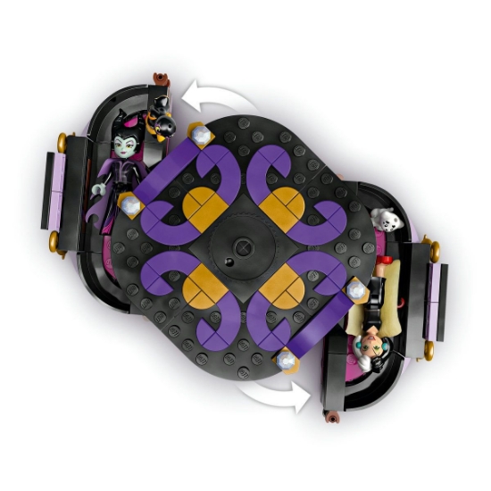Imagine LEGO Disney Rochiile lui Maleficent și Cruella de Vil 43262