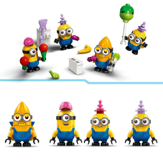 Imagine Lego Despicable Me4 Autobuzul de petrecere al minionilor 75581