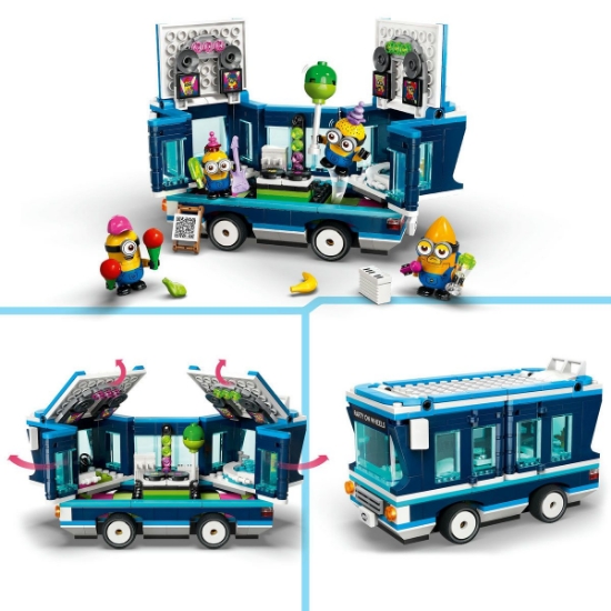 Imagine Lego Despicable Me4 Autobuzul de petrecere al minionilor 75581