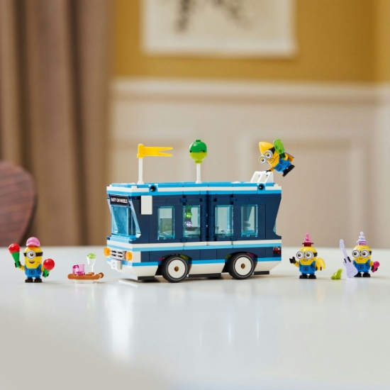 Imagine Lego Despicable Me4 Autobuzul de petrecere al minionilor 75581