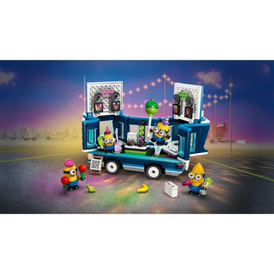 Imagine Lego Despicable Me4 Autobuzul de petrecere al minionilor 75581