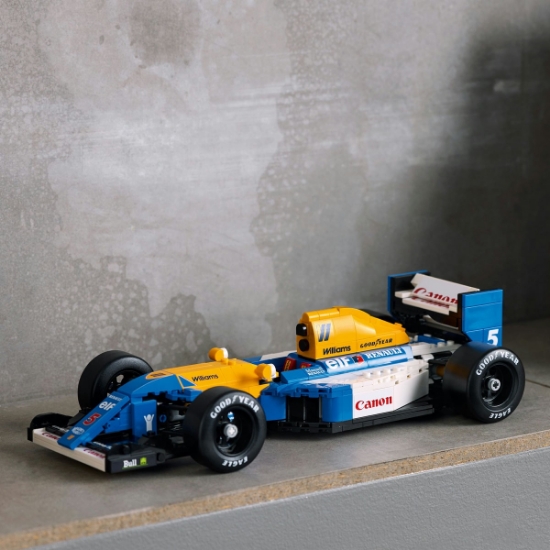 Imagine Lego Icons Williams Racing FW14B și Nigel Mansell 10353
