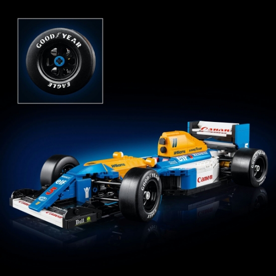 Imagine Lego Icons Williams Racing FW14B și Nigel Mansell 10353