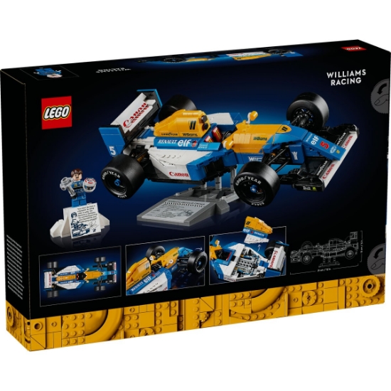 Imagine Lego Icons Williams Racing FW14B și Nigel Mansell 10353