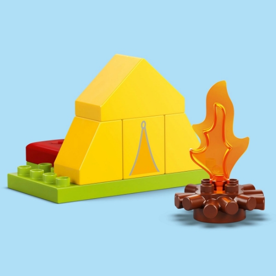 Imagine Lego Duplo Excursie cu cortul 10452