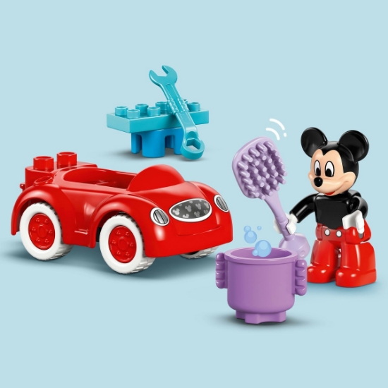 Imagine LEGO DUPLO Clubul și mașina lui Mickey Mouse 10454