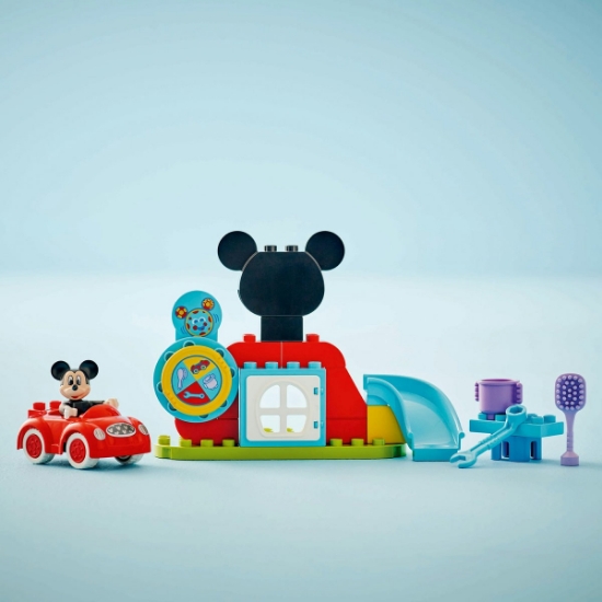 Imagine LEGO DUPLO Clubul și mașina lui Mickey Mouse 10454