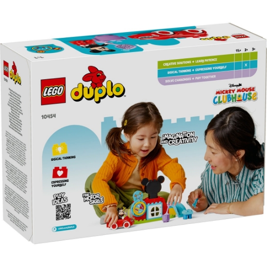 Imagine LEGO DUPLO Clubul și mașina lui Mickey Mouse 10454