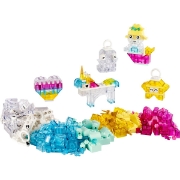 Imagine LEGO CLASSIC CUTIE TRANSPARENTA MAGICA 11040