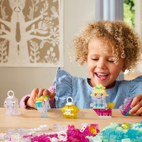 Imagine Lego Classic Cutie Transparentă Magică 11040