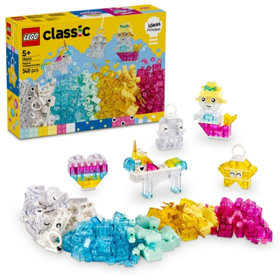 Imagine Lego Classic Cutie Transparentă Magică 11040