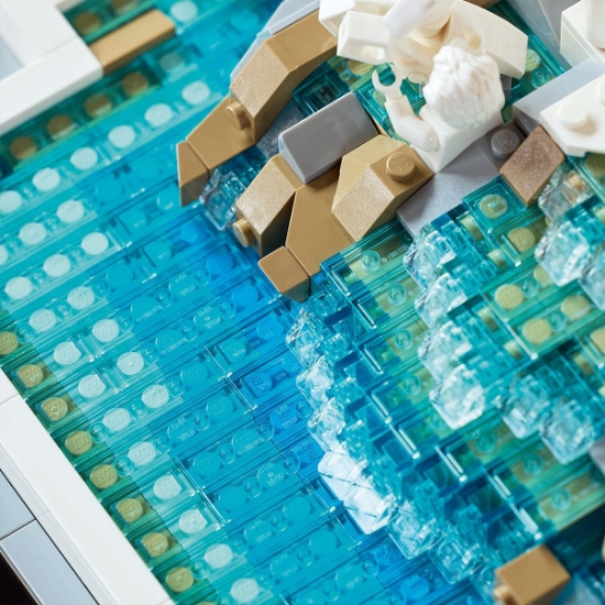 Imagine LEGO Architecture Fântâna Trevi 21062