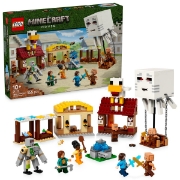 Imagine LEGO MINECRAFT ATACUL BALOANELOR GHAST ASUPRA SATULUI 21273
