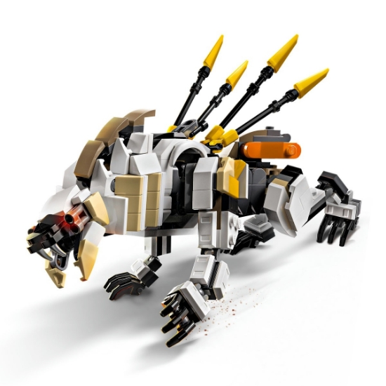 Imagine LEGO Horizon Adventures Aloy și Varl vs Shell-Walker și Sawtooth 77037