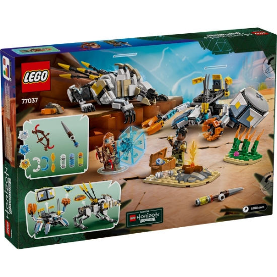 Imagine LEGO Horizon Adventures Aloy și Varl vs Shell-Walker și Sawtooth 77037