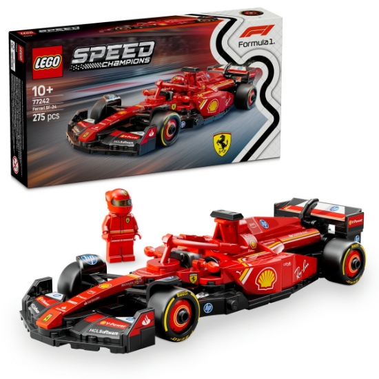 Imagine LEGO SPEED CHAMPIONS Masina de curse F1 Ferrari SF-24 77242