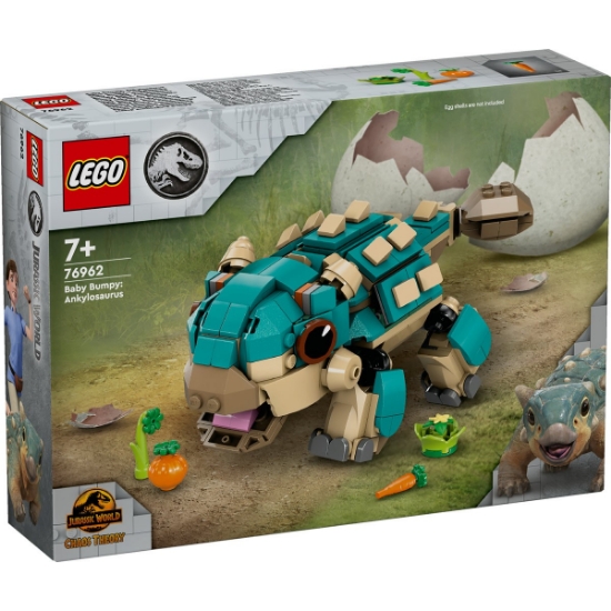 Imagine LEGO JURASSIC WORLD BEBELUSA BUMPY ANKYLOSAURUS 76962