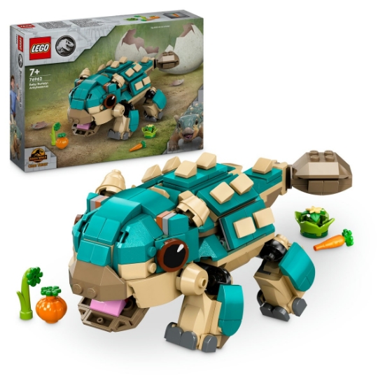 Imagine LEGO Jurassic World Bebelușa Bumpy Ankylosaurus 76962