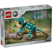 Imagine LEGO JURASSIC WORLD BEBELUSA BUMPY ANKYLOSAURUS 76962
