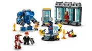 Imagine Lego Super Heroes Laboratorul lui Iron Man Sala armurilor 76315