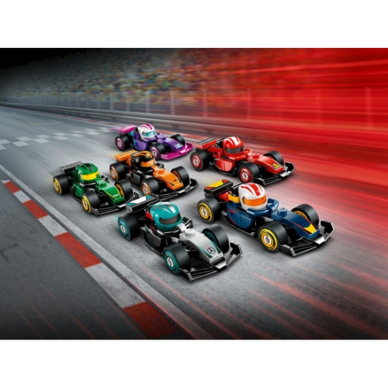 Imagine LEGO Formula 1 Mașini de curse F1 de colecție 71049