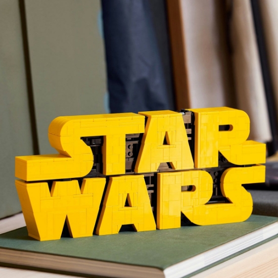 Imagine Lego Star Wars Logoul Star Wars din Cărămizi 75407