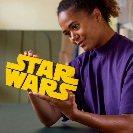 Imagine Lego Star Wars Logoul Star Wars din Cărămizi 75407