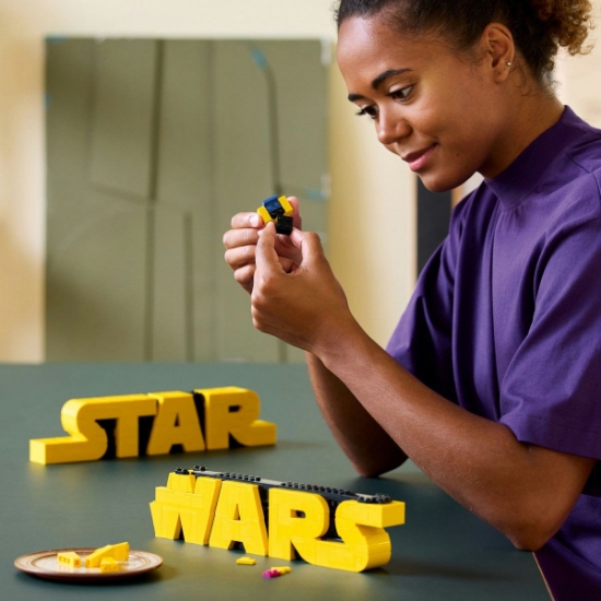Imagine Lego Star Wars Logoul Star Wars din Cărămizi 75407
