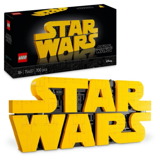 Imagine Lego Star Wars Logoul Star Wars din Cărămizi 75407