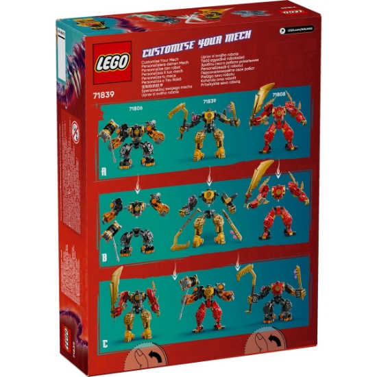 Imagine Lego Ninjago Robotul de luptă Spinjitzu a lui Arin 71839