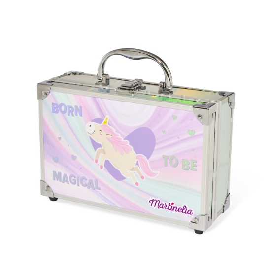 Imagine MARTINELIA LITTLE UNICORN TRUSA DE MACHIAJ IN CUTIE DE METALICA